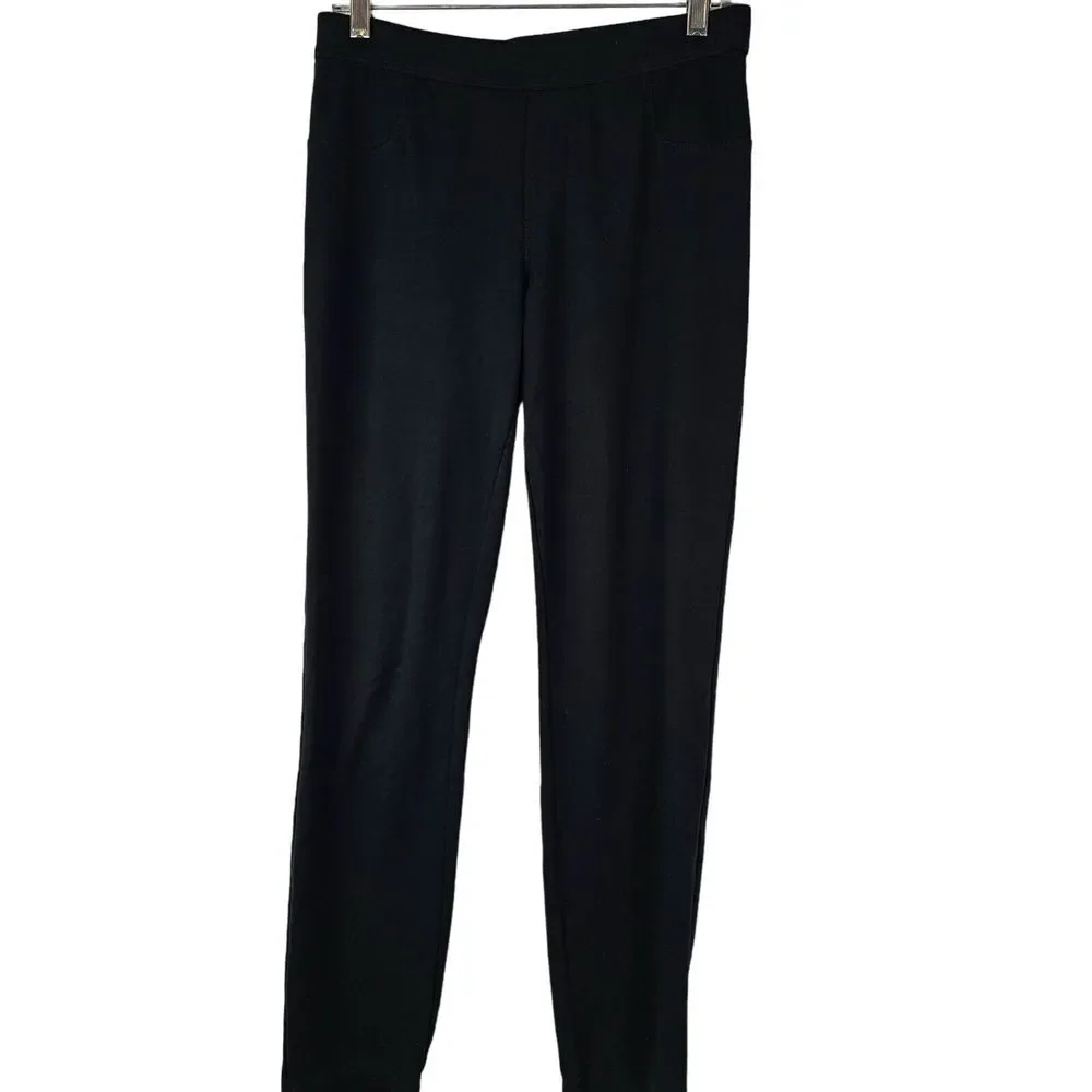 Sophie Max Womens Leggings‎ Slim Stretch Black Pants Size M Casual